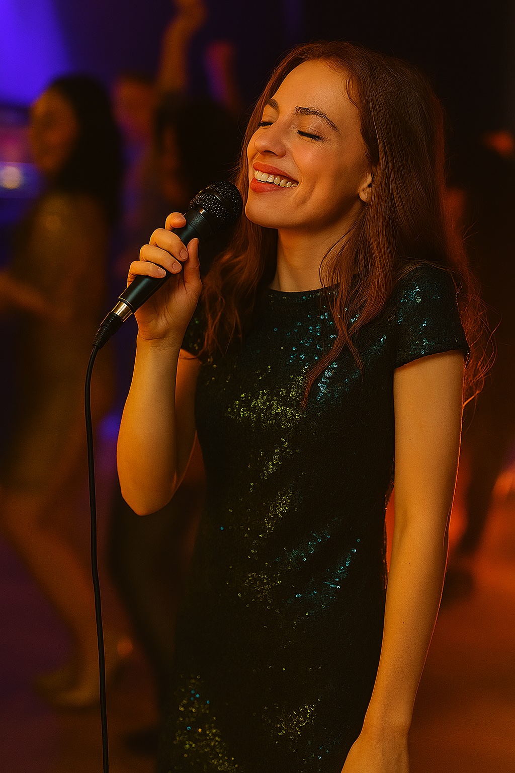 Laulu kuuluu kaikille! Karaoke sopii illanviettoihin, synttäreihin ja yritysbileisiin — kaikkiin juhliin, missä halutaan rentoa yhdessäoloa, laulua ja naurua. Karaoke tekee jokaisesta vieraasta osan muistettavaa ohjelmaa ja juhlaa. Pakettimme sisältää kaiken tarvittavan.